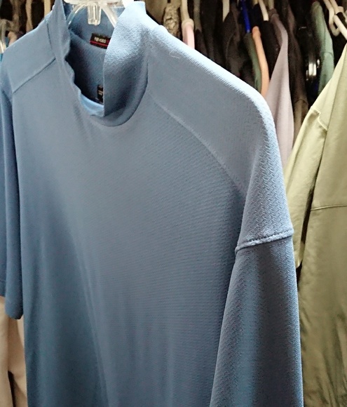 tiger woods mock neck golf shirt